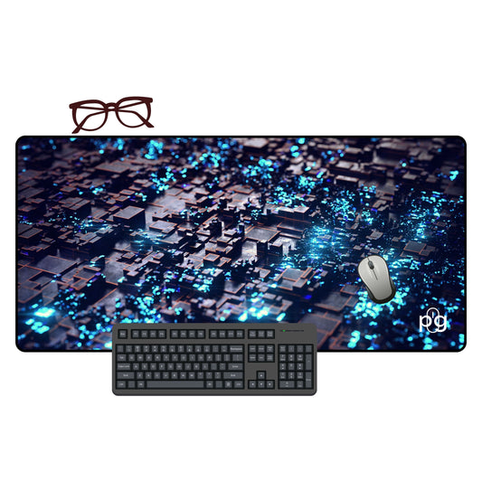 Greebles Blue XXL and XXXXL Mouse Pad - PixelGears