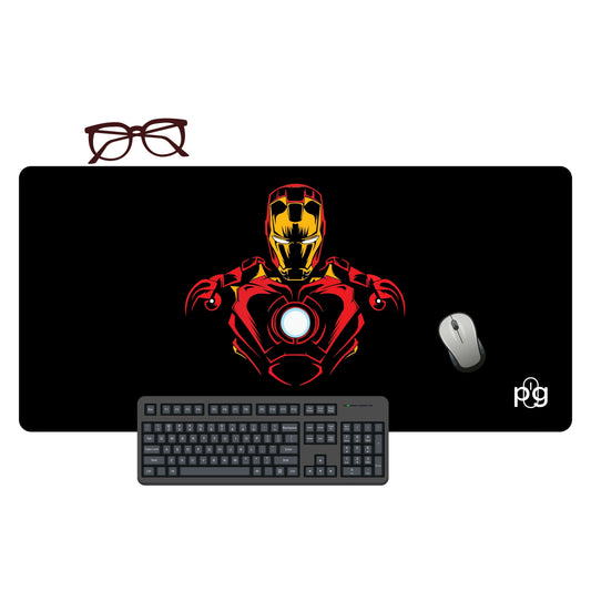 Iron Man Pitch Black Amoled - XXL and XXXXL Mouse Pad - PixelGears