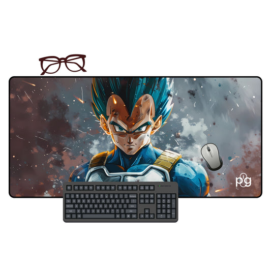 Vegeta Signature Saiyan Armor - XXL and XXXXL Mouse Pad - PixelGears