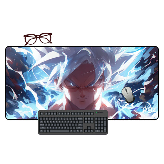 Goku Ultra Instinct Stare - XXL and XXXXL Mouse Pad - PixelGears