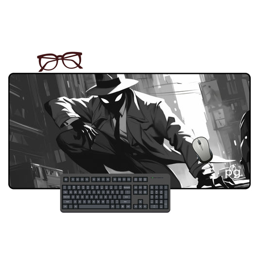 Spider Man Noir Shadow City - XXL and XXXXL Mouse Pad - PixelGears