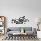48 Metal Wall Art Bike Silhouettes | Wall Decor | Gift For Men - Pixelgears