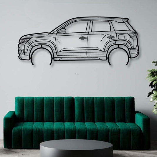Brezza Metal Wall Art Car Silhouette | Personalized Car Gift For Men - PixelGears