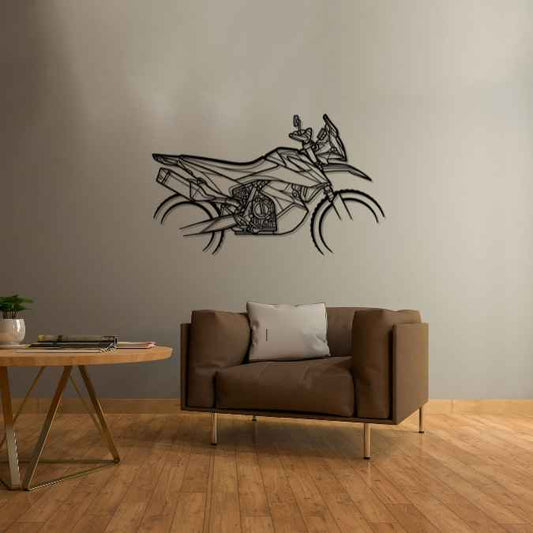 890 Adventure R 2022 Metal Wall Art Bike Silhouettes | Wall Decor | Gift For Men - Pixelgears