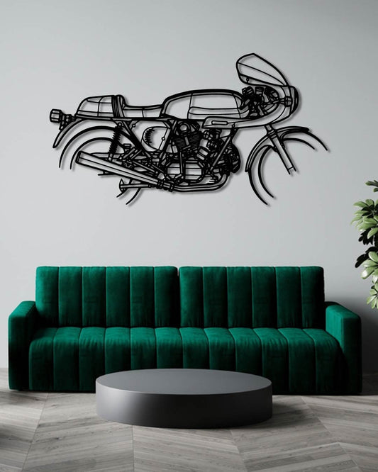 900SS 1977  Metal Bike Silhouettes | Wall Decor | Gift For Men - Pixelgears