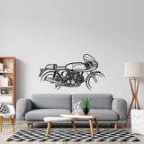 900SS 1977 Metal Wall Art Bike Silhouettes | Wall Decor | Gift For Men - Pixelgears
