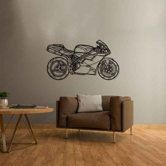 996 1999 Silhouette Metal Bike Silhouettes | Wall Decor | Gift For Men - Pixelgears