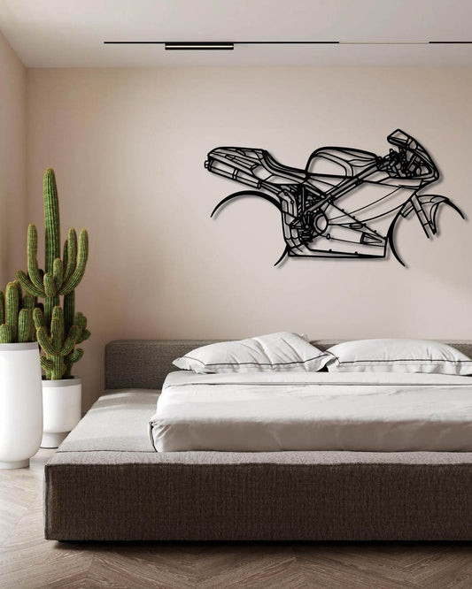 996S 2001   Metal Bike Silhouettes | Wall Decor | Gift For Men - Pixelgears