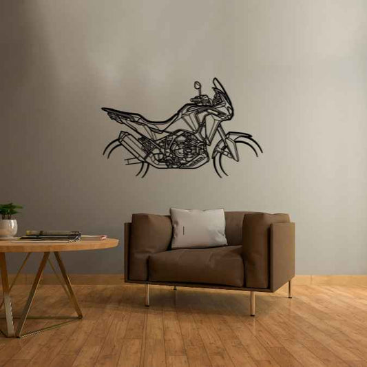 Africa Twin Adventure Sport 2023 Metal Bike Silhouettes | Wall Decor | Gift For Men - Pixelgears
