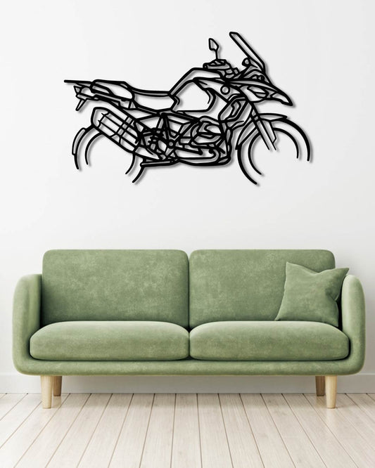 BMW GS Enduro Metal Bike Silhouettes | Wall Decor | Gift For Men - Pixelgears