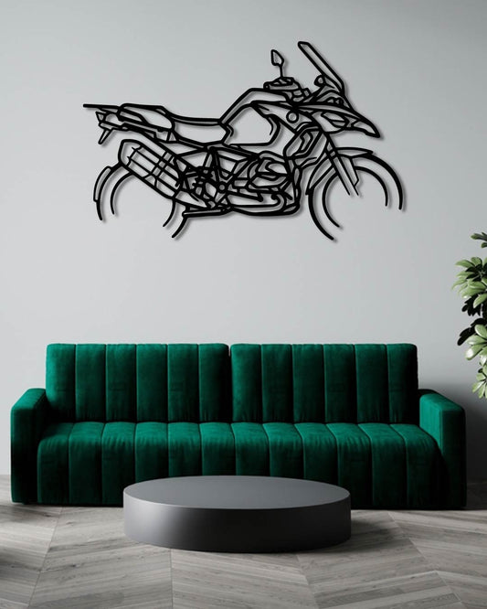 BMW GS Enduro Metal Bike Silhouettes | Wall Decor | Gift For Men - Pixelgears