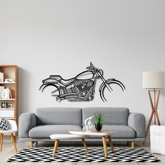 Breakout 114 2019 Metal Wall Art Bike Silhouettes | Wall Decor | Gift For Men - Pixelgears