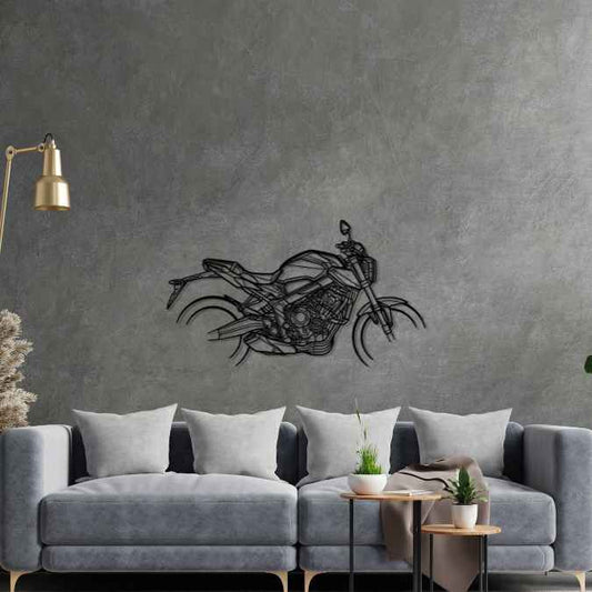 CB650R 2023 Silhouette Metal Wall Art Bike Silhouettes | Wall Decor | Gift For Men - Pixelgears