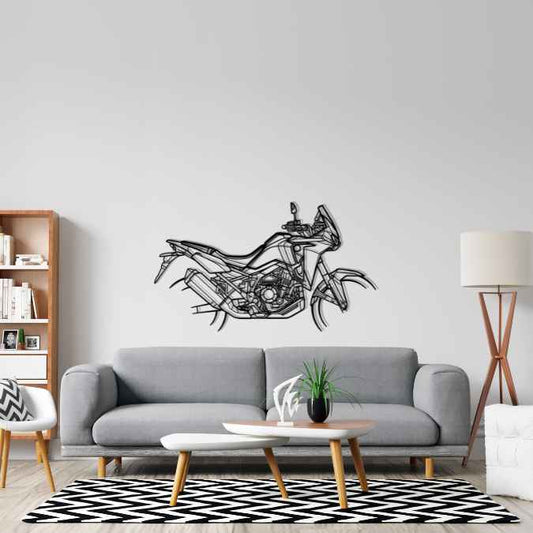 CRF110L Africa 2021 Silhouette Metal Wall Art Bike Silhouettes | Wall Decor | Gift For Men - Pixelgears