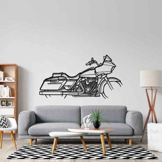 CVO Road Glide Screaming Eagle 2023 Metal Wall Art Bike Silhouettes | Wall Decor | Gift For Men - Pixelgears