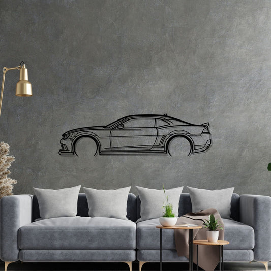 Chevrolet Camaro Z28 Metal Wall Art Car Silhouette | Personalized Car Gift For Men - PixelGears