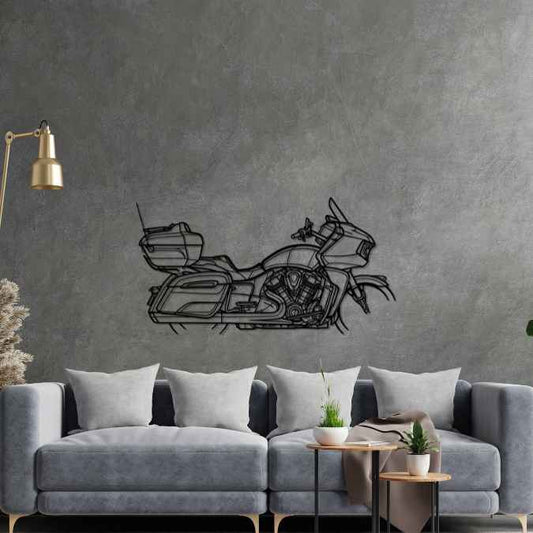 Challenger Pursuit 2022 Metal Wall Art Bike Silhouettes | Wall Decor | Gift For Men - Pixelgears
