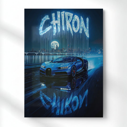 Chiron: The Blue Reflection Metal Poster | Aesthetic Pop Art Wall Decor & Painting
