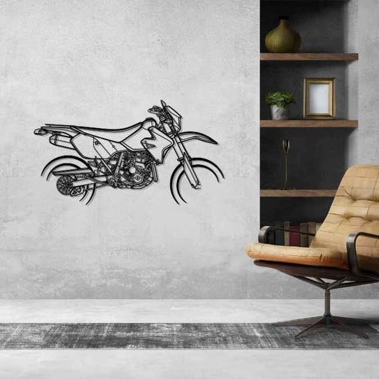 DRZ 400SM Metal Wall Art Bike Silhouettes | Wall Decor | Gift For Men - Pixelgears