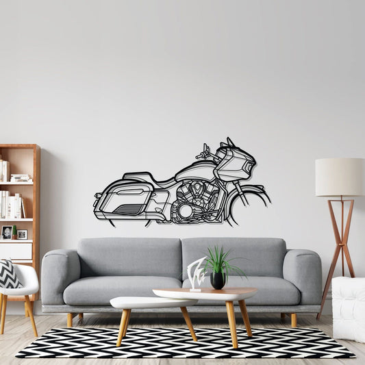 Dark Horse Metal Wall Art Bike Silhouettes | Wall Decor | Gift For Men - Pixelgears