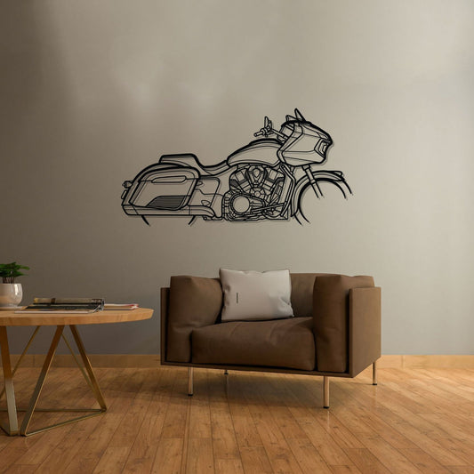 Dark Horse Metal Wall Art Bike Silhouettes | Wall Decor | Gift For Men - Pixelgears