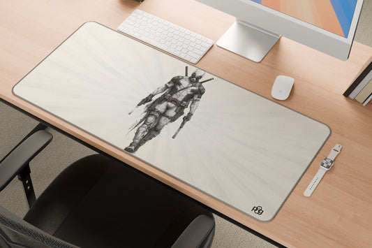Deadpool LineArt - XXL and XXXXL Mouse Pad - PixelGears