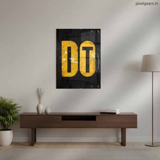 Do It Motivational Metal Poster | Aesthetic Pop Art Wall Decor & Painting