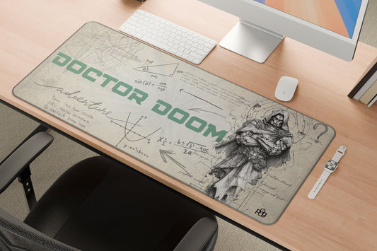 Dr. Doom LineArt Edition - XXL and XXXXL Mouse Pad - PixelGears
