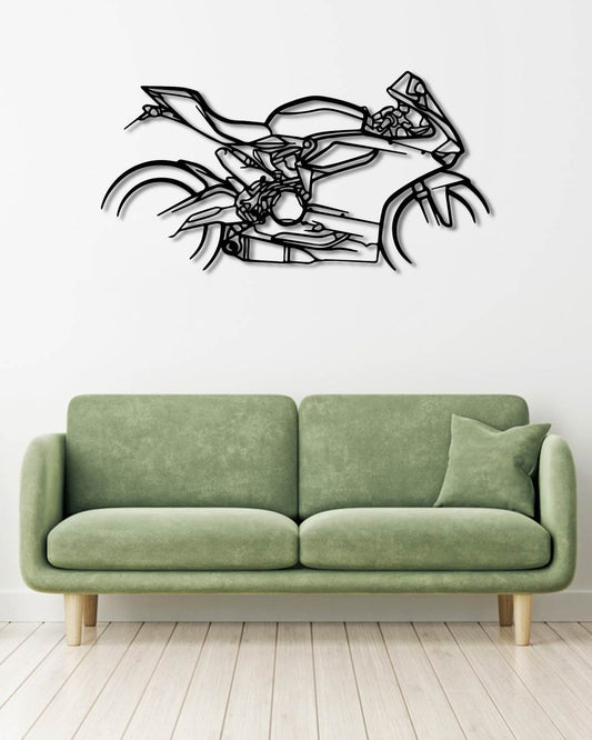 Ducati 899 Panigale Metal Bike Silhouettes | Wall Decor | Gift For Men - Pixelgears