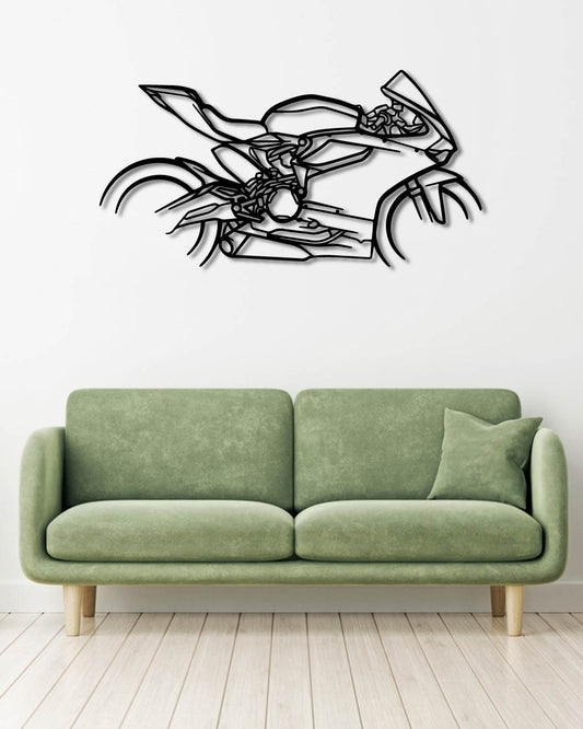 Ducati 959 Panigale Corse Metal Bike Silhouettes | Wall Decor | Gift For Men - Pixelgears