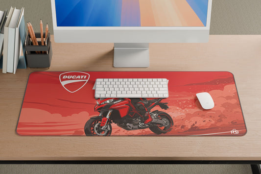Ducati Multistrada 1200 Series - XXL and XXXXL Mouse Pad - PixelGears