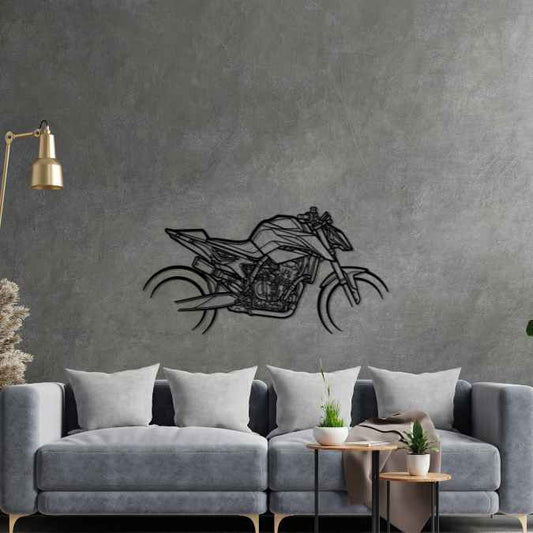 Duke 890 2021 Silhouette Metal Bike Silhouettes | Wall Decor | Gift For Men - Pixelgears