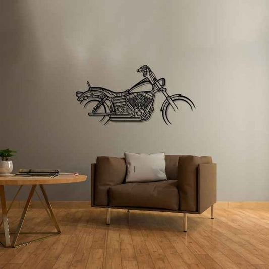 FXDWG 2011 Metal Wall Art Bike Silhouettes | Wall Decor | Gift For Men - Pixelgears