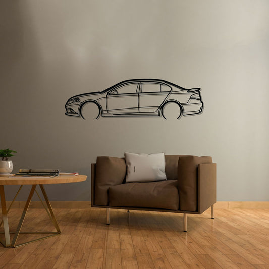 Ford Falcon XR6 Metal Wall Art Car Silhouette | Personalized Car Gift For Men - PixelGears