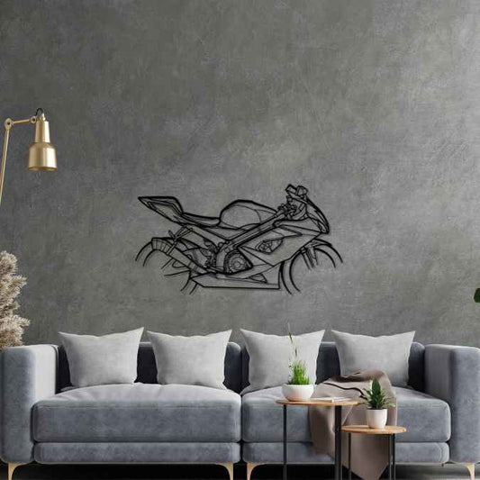 GSX-R1000 Metal Wall Art Bike Silhouettes | Wall Decor | Gift For Men - Pixelgears