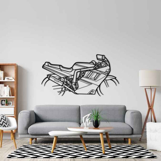 GSX-R1100 Slingshot 1989 Metal Wall Art Bike Silhouettes | Wall Decor | Gift For Men - Pixelgears