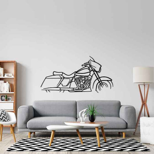 GSXR 1000 2020 Silhouette Harley Street Glide Silhouette  Metal Bike Silhouettes | Wall Decor | Gift For Men - Pixelgears