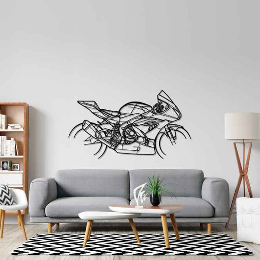 GSXR 1000 2020 Silhouette   Metal Bike Silhouettes | Wall Decor | Gift For Men - Pixelgears