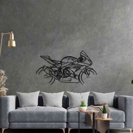 GSXR 1000 2020 Silhouette   Metal Bike Silhouettes | Wall Decor | Gift For Men - Pixelgears