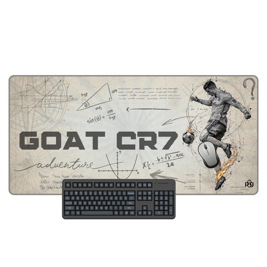 Goat CR7 LineArt Edition - XXL and XXXXL Mouse Pad - PixelGears