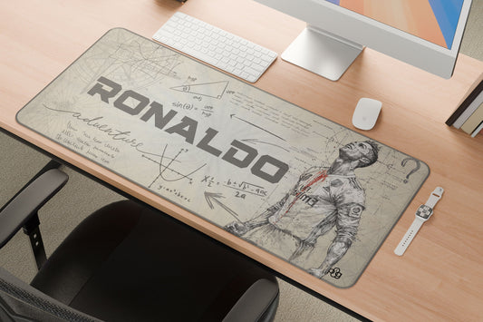 Goat Ronaldo LineArt Edition - XXL and XXXXL Mouse Pad - PixelGears