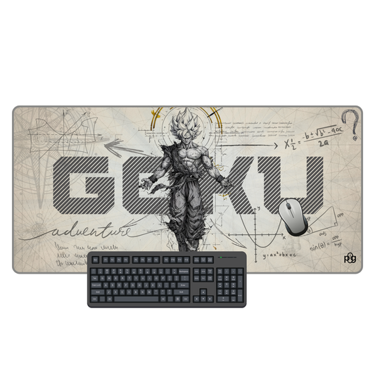 Goku Grey Ultra Instinct LineArt Edition - XXL and XXXXL Mouse Pad - PixelGears