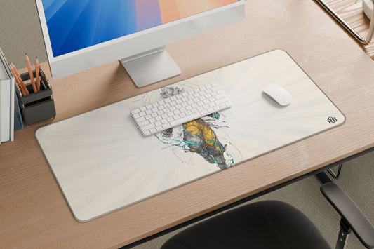 Goku Ultra Instinct Line Art - XXL and XXXXL Mouse Pad - PixelGears