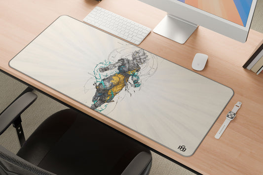 Goku Ultra Instinct Line Art - XXL and XXXXL Mouse Pad - PixelGears