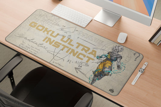 Goku Ultra Instinct Tech Sketch Edition - XXL and XXXXL Mouse Pad - PixelGears