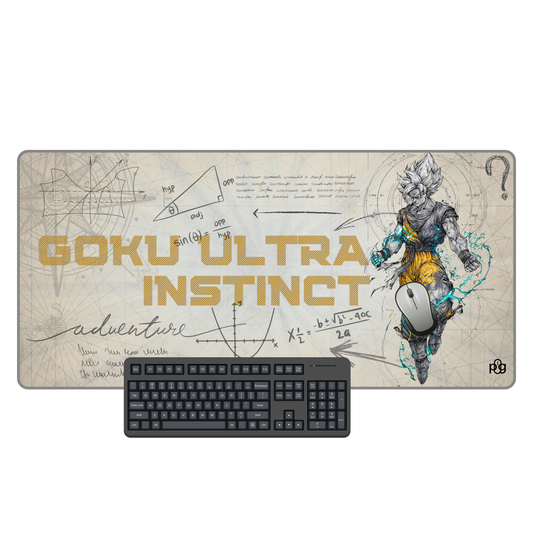 Goku Ultra Instinct Tech Sketch Edition - XXL and XXXXL Mouse Pad - PixelGears