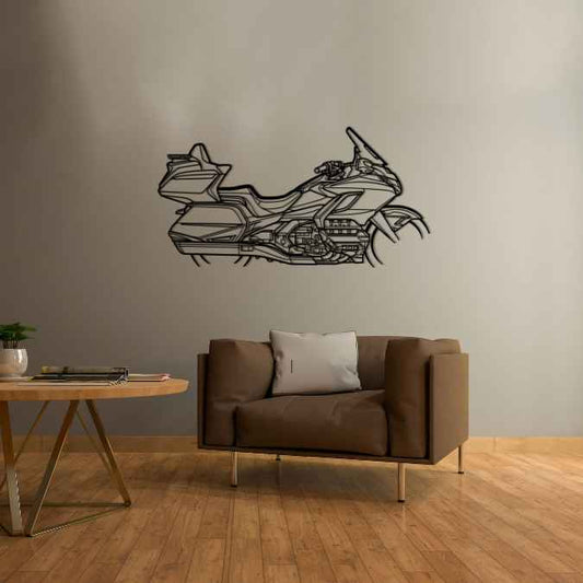 Gold Wing DCT 2023 Metal Bike Silhouettes | Wall Decor | Gift For Men - Pixelgears