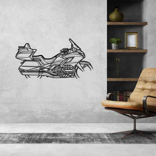 Gold Wing DCT 2023 Silhouette   Metal Bike Silhouettes | Wall Decor | Gift For Men - Pixelgears