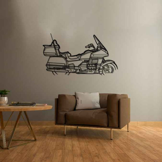 Gold Wing SE 2000 Silhouette Metal Wall Art Bike Silhouettes | Wall Decor | Gift For Men - Pixelgears