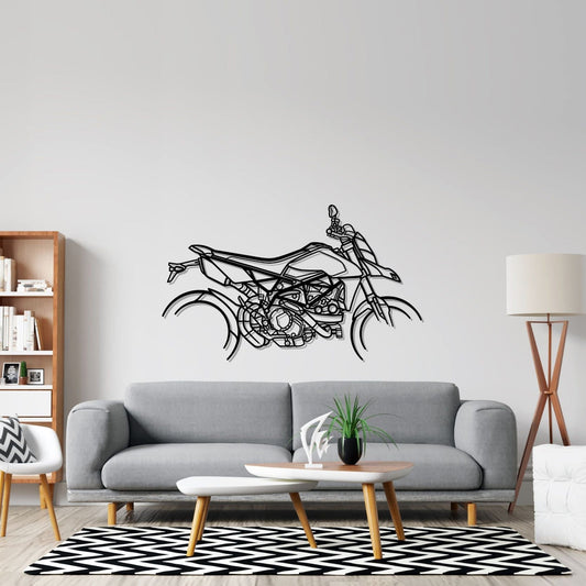 Hyper motard 950 RVE Metal Wall Art Bike Silhouettes | Wall Decor | Gift For Men - Pixelgears